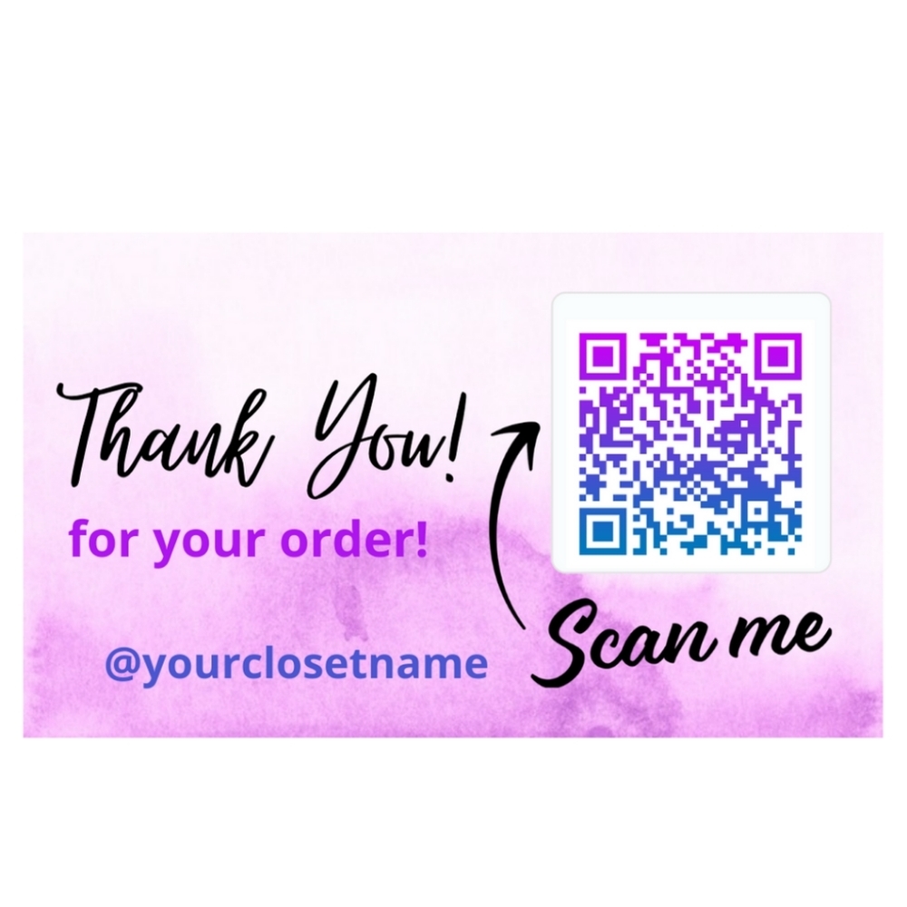 60 Thank You Cards
